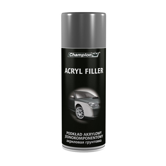 CHAMPION Akrilinis gruntas aeroz. 400ml pilkas