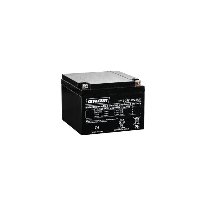 NORDLINE Akum. Grom 12V 24 Ah AGM 165x175x125mm