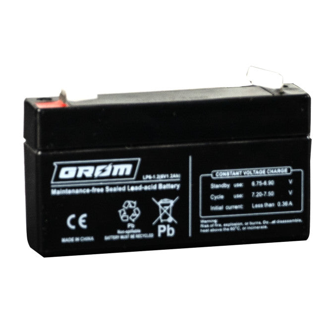 NORDLINE Akum. Grom 6 V 1.2 Ah AGM 96x22x55mm