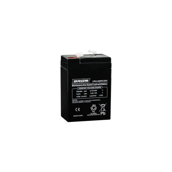 NORDLINE Akum. Grom 6 V 5 Ah AGM 71x47x101mm