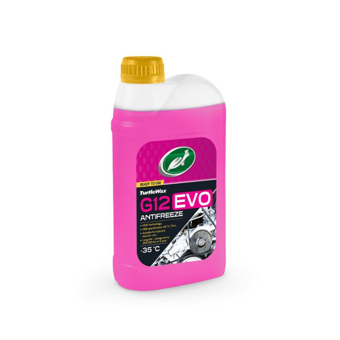 TURTLE WAX Antifrizas G12 EVO 1l -35°C TW 1x9 violetinė