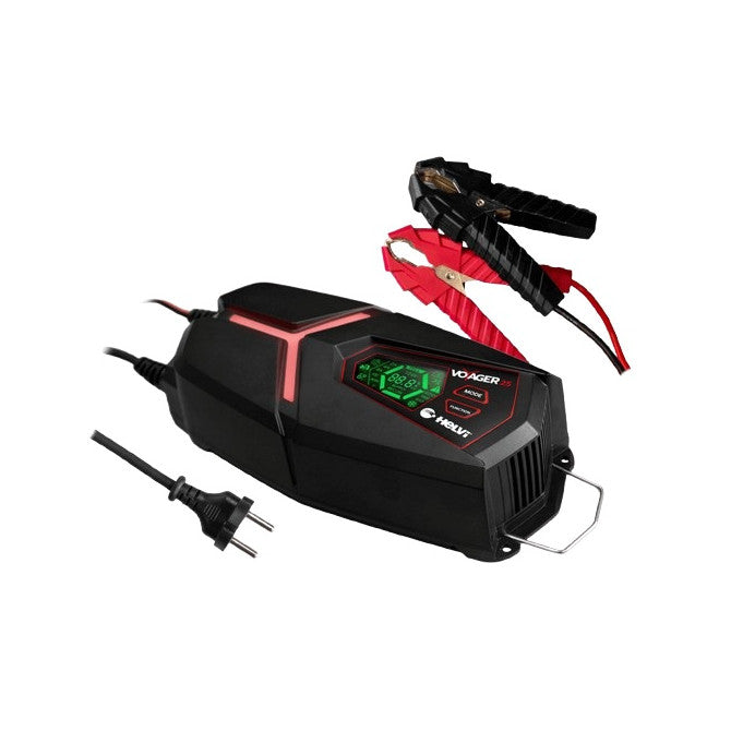HELVI Akum. įkroviklis VOYAGER 25 (24A) 12/24V 230V