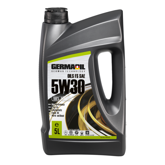 Variklių alyva Germaoil OILS FS SAE 5W30, sintetinė 5L