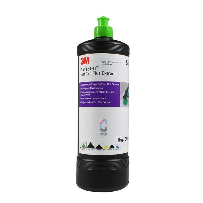 3M Fast Cut Plus Extreme 1kg polirolis, žalias kamštelis