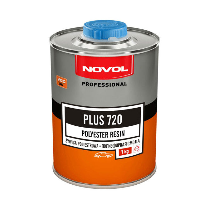 NOVOL Poliesterinė derva 1 kg PLUS 720 1x6