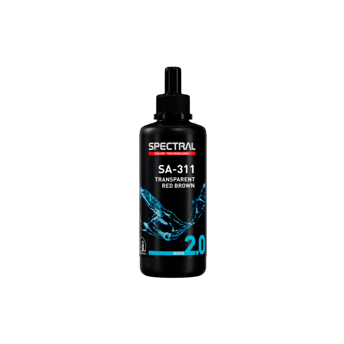 SPECTRAL SA-311 TRANSPARENT RED BROWN 0.5L