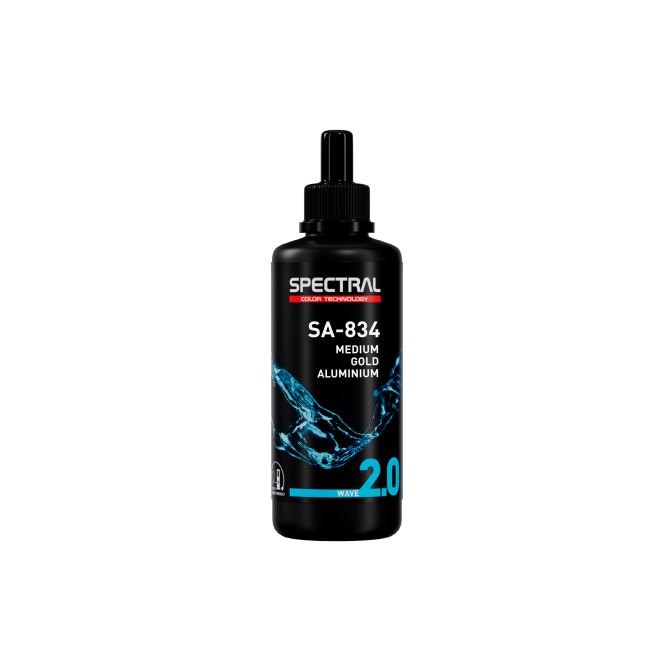 SPECTRAL SA-834 MEDIUM GOLD ALUMINIUM 0.5L