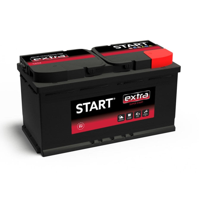 Akum. Start Extra 100 Ah. R+ 12V 840A 353x175x190 akumuliatorius