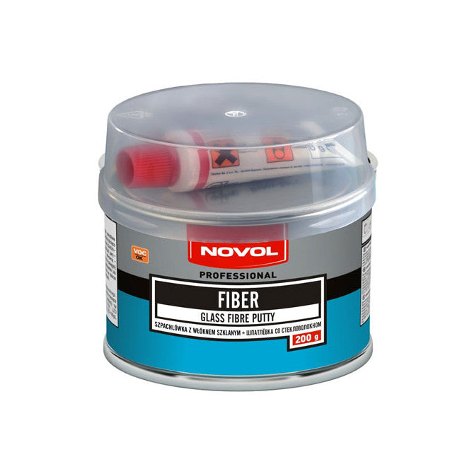 NOVOL Glaist. su stiklo aud. 0,2kg FIBER 1x24