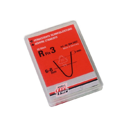 REMA TIP TOP Peiliukai apvalūs R Fix-3, x20 vnt apvalūs peiliukai