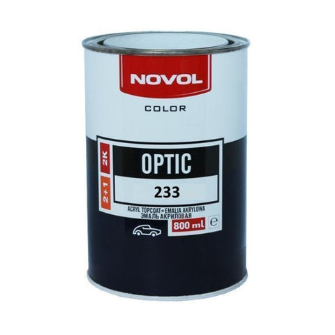 NOVOL 233 Akril. dažai balti 0,8l WHITE
