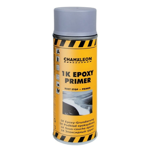 CHAMAELEON Epoksid. gruntas aeroz. 0.4L pilkas