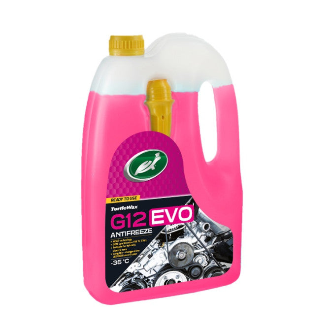 TURTLE WAX Antifrizas G12 EVO 4l -35°C TW 1x3 violetinė