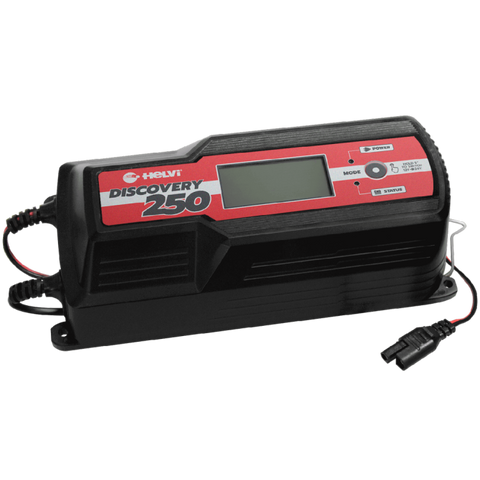 HELVI Akum. įkroviklis Discovery 250 12/24V 230V