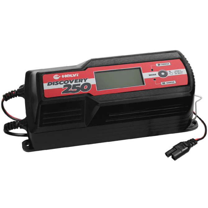 HELVI Akum. įkroviklis Discovery 250 12/24V 230V