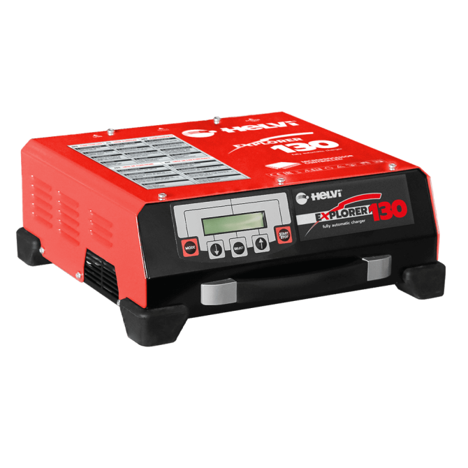 HELVI Akum. įkroviklis Explorer 130 impulsinis 12V - 120 A