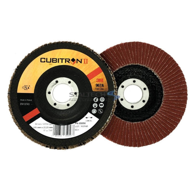 3M Cubitron lapelinis diskas 967A 125mm 80+