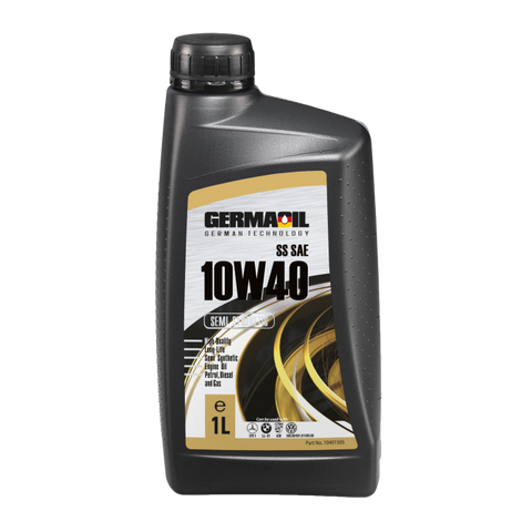 Variklių alyva Germaoil SS SAE 10W40,pusiau sintetinė 1L