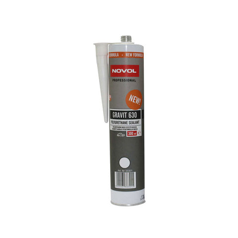 NOVOL PU hermetikas baltas 300ml uždažomas GRAVIT 630