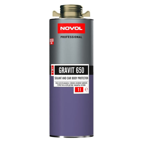NOVOL Hermetikas-apsauginė danga 1L, GRAVIT 650 gelsva