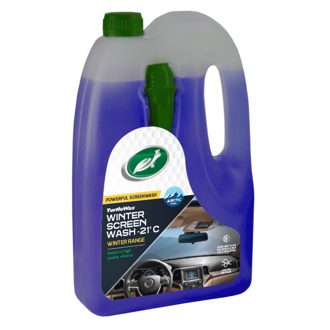 Žieminis stiklų ploviklis Turtle wax -21°C 4 l