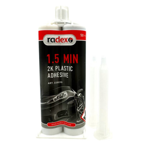 RADEX 2K klijai plastikui 50ml (90s)