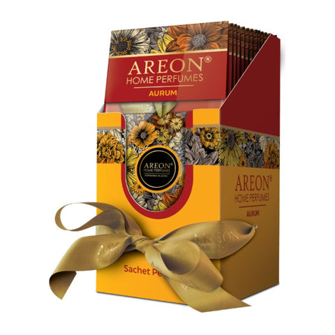 Sausas spintų kvapas AREON PREMIUM Aurum, 12 vnt