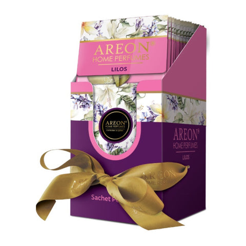 Sausas spintų kvapas AREON PREMIUM Lilos, 12 vnt