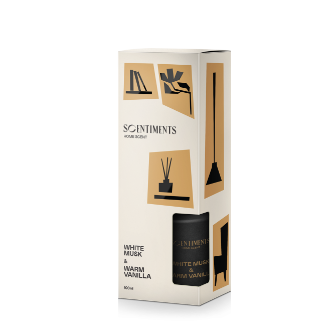 Namų kvapas Scentiments White Musk & Warm Vanilla