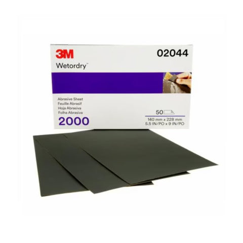 3M Šlif. pop. P2000 140x230mm, (50 vnt.)