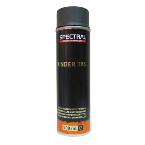 Aerozolinis epoksidinis gruntas UNDER 395 P4 Spectral, t.pilkas. 500 ml