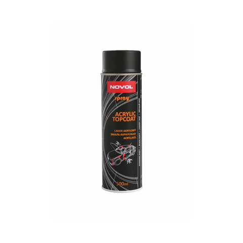 NOVOL Juodi mat.dažai aerozol.500ml BLACK MAT