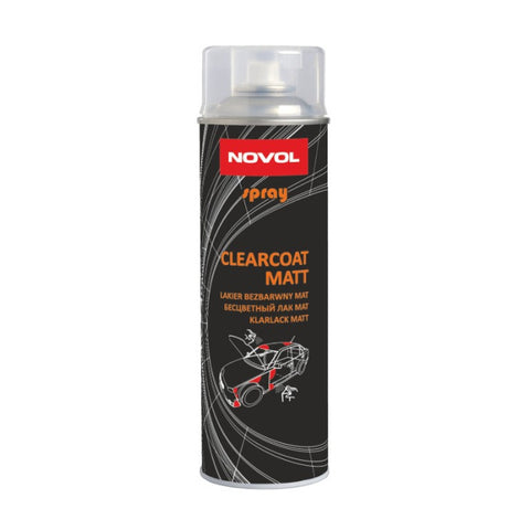 NOVOL Matinis lakas aerozol. 500ml. SPRAY CLEARCOAT MATT