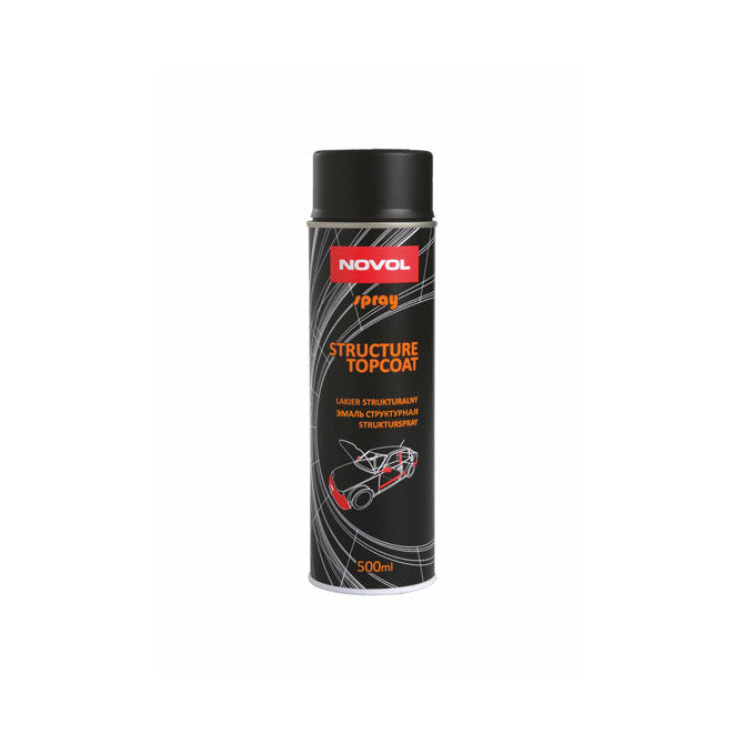 NOVOL Struktūriniai dažai juod.500ml STRUCTURE TOPCOAT
