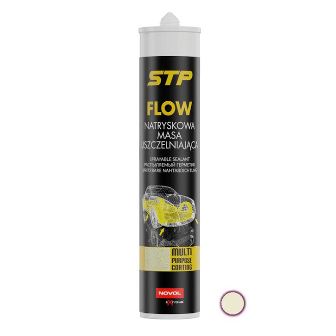 NOVOL Purškiamas hermetikas STP FLOW gelsvas 290ml