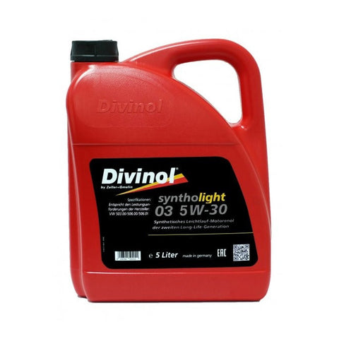 DIVINOL Syntholight 03 5W-30 5L ACEA A3/B4/C3 VW 504.00/507.00