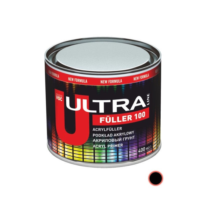 ULTRA Gruntas FÜLLER 100 juodas 0.4L